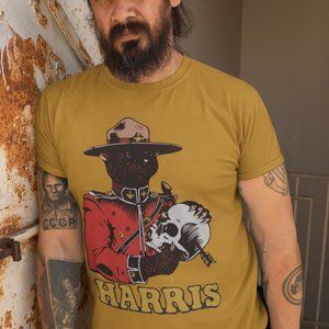 THROWBACK SKATER HARRIS BOUNTY BEAVER SHIRT